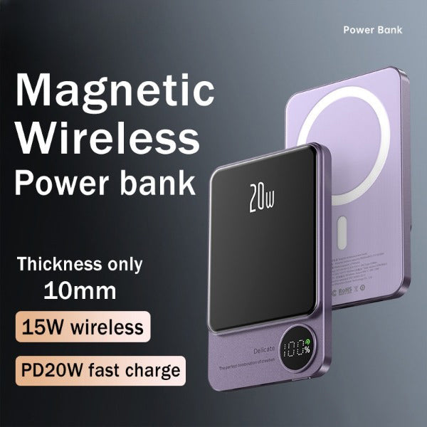 MagSafe power bank with display – smartgets.